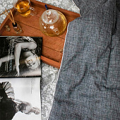  Комплект постельного белья евро Cleo сатин 32/008-NBO 