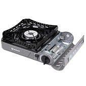 Плитка газовая NISUS портативная в кейсе, горелка стальная, ветрозащита (N-MS-3900DFW) Плитка газовая NISUS портативная в кейсе, горелка стальная, ветрозащита (N-MS-3900DFW)