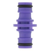 Переходник-соединитель пластмассовый, штуцерный// PALISAD , 66465 Переходник-соединитель пластмассовый, штуцерный// PALISAD , 66465