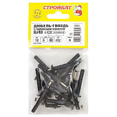 Дюбель-гвоздь 6х40 гриб (18 шт) Дюбель-гвоздь 6х40 гриб (18 шт)