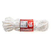  Канат полипр.крученый  8 мм (белый 15 м) 