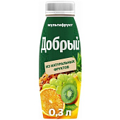 Добрый нектар Мультифрукт 0,3л ПЭТ