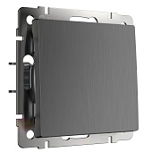 Выключатель 1-кл проходной графит рифленый/W1112004 Выключатель 1-кл проходной графит рифленый/W1112004
