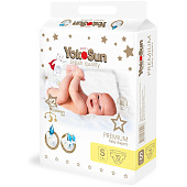 Подгузники YOKOSUN PREMIUM S (3- 6 кг) 72шт Подгузники YOKOSUN PREMIUM S (3- 6 кг) 72шт
