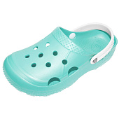 Сабо детские "Ола", голубой/белый, арт. СБ-501, размер 31-32 Сабо детские "Ола", голубой/белый, арт. СБ-501, размер 31-32