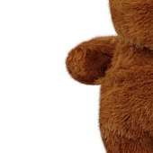 Игрушка мягкая Медвежонок, 20х13х35 см, коричневый, 23121337002-2