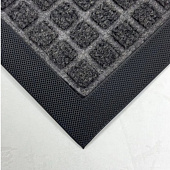 Коврик придвер. 40х60 см., Люкс серый 12534 Коврик придвер. 40х60 см., Люкс серый 12534