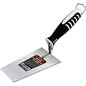 Кельма отделочника 105х160мм, двухкомпонентная ручка, толщина 1,2 мм DECOR
