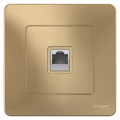 Розетка телефонная СП BLANCA RJ11 титан SchE BLNIS011004 Розетка телефонная СП BLANCA RJ11 титан SchE BLNIS011004