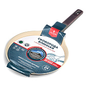 Сковорода блинная 24х4,3см с антипригарным покрытием Pfluon marble 902-107