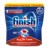 Таблетки для посудомоечных машин Ben Finish Power для мытья посуды 100 таблеток Таблетки для посудомоечных машин Ben Finish Power для мытья посуды 100 таблеток