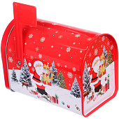 Банка жестяная "Настроение праздника" 13х7,5х9,5см 894-406 Банка жестяная "Настроение праздника" 13х7,5х9,5см 894-406