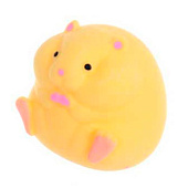 Игрушка "Хомячок" 6х6,5 см, сквиш, 550-1667