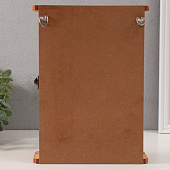 Ключница настенная «KEYS с сердечком и бантом», дерево 10499009 Ключница настенная «KEYS с сердечком и бантом», дерево 10499009