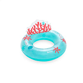  Круг Bestway для плавания Coral Bliss 107x113см, до 100кг арт.43730 Код273833 