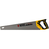 Ножовка по дереву 500мм, 9 TPI, зуб 3D, металлопластиковая рукоятка Denzel Ножовка по дереву 500мм, 9 TPI, зуб 3D, металлопластиковая рукоятка Denzel