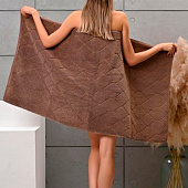 Полотенце 70x140 махровое микрокоттон ELIPS (TR) коричневый Полотенце 70x140 махровое микрокоттон ELIPS (TR) коричневый