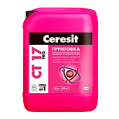 Грунтовка глубокого проникновения CT17 PRO 10л /Церезит Грунтовка глубокого проникновения CT17 PRO 10л /Церезит