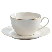 Чайная пара WHITE LACE 220мл TDS675 Чайная пара WHITE LACE 220мл TDS675