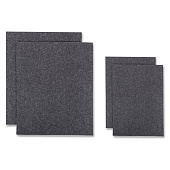  Набор ковров в салон влаговпитывающих AVS VK-03 (50х38 см.,25х38см.) 4 шт. A78248S 