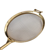 Сито для просеивания Magistro Arti gold, 6х16х35 см, золотой 7139493 Сито для просеивания Magistro Arti gold, 6х16х35 см, золотой 7139493