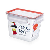 Контейнер герметичный "Click&Lock" 1 л с мерной шкалой 617 Контейнер герметичный "Click&Lock" 1 л с мерной шкалой 617