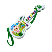 Гитара, 8 клавиш, с мультяшным принтом, 37 см, пакет, 318-5 Гитара, 8 клавиш, с мультяшным принтом, 37 см, пакет, 318-5