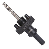  Державка коронок 32-152мм быстросъем., хвостов HEX/STAYER "PROFESSIONAL 