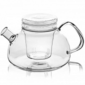 Чайник для заваривания 800 мл из стекла c ситом и крышкой из стекла TC -202 Чайник для заваривания 800 мл из стекла c ситом и крышкой из стекла TC -202