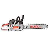  Бензопила Ресанта БП-4518, 3,13 л.с, длина шины 45см, бак 0,55л. 