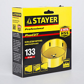 Коронка 133мм биметал.универсал./STAYER "PROFESSIONAL Коронка 133мм биметал.универсал./STAYER "PROFESSIONAL