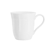  Кружка, 400 мл, фарфор, белая AL-1205L-E11 