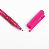  Набор ручек шариковых 10 цветов корпус треугольный тонированный в блистере на кнопке 2404961 