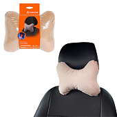 Подушка на подголовник AIRLINE Алькантара Бежевая Подушка на подголовник AIRLINE Алькантара Бежевая