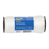  Шнур кручёный полипр., 1,5 мм, L 100 м (катушка), 29 кгс Россия// Сибртех 