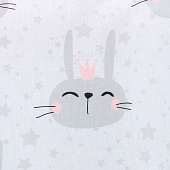 Комплект постельного белья Этель 1,5 сп Funny rabbits 100 % хлопок, бязь 7655016 Комплект постельного белья Этель 1,5 сп Funny rabbits 100 % хлопок, бязь 7655016