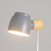 Бра модерн Норди 40Вт Е14 серый /BayerLux Бра модерн Норди 40Вт Е14 серый /BayerLux