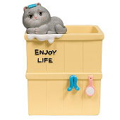 Подставка для канцелярских принадлежностей "Enjoy life", 8.5 см Подставка для канцелярских принадлежностей "Enjoy life", 8.5 см