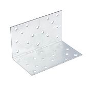 Уголок крепежный равносторонний 60х60х100х1,8-2,0мм цинк Уголок крепежный равносторонний 60х60х100х1,8-2,0мм цинк