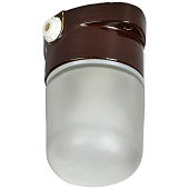 Светильник TERMA керамический НПБ 450-2 IP54 60Вт коричневый GENERICA для бани 