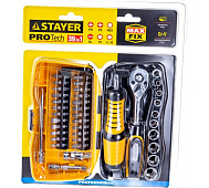 Набор инструментов, 39 предм., STAYER "PROFI" 25135-Н39 Набор инструментов, 39 предм., STAYER "PROFI" 25135-Н39