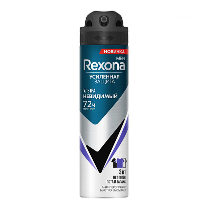 Дезодорант спрей Rexona Ультраневидимая 150мл Un Дезодорант спрей Rexona Ультраневидимая 150мл Un
