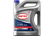  Масло моторное SINTEC Супер 10W40 SG/CD п/синт 4л 