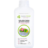 Гель для стирки детского белья Clean Home 1000мл Гель для стирки детского белья Clean Home 1000мл