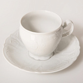  Чашка 240 мл с блюдцем 160 мм высокая Thun Bernadotte,недекорированная БТФ0062 