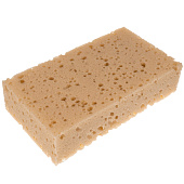 Губка поролоновая 19х10,5х5см SKYWAY крупнопористая Бежевая Губка поролоновая 19х10,5х5см SKYWAY крупнопористая Бежевая