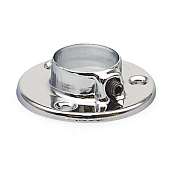 Держатель для трубы 25мм с фикс.мет.хром (2 шт)"El Держатель для трубы 25мм с фикс.мет.хром (2 шт)"El