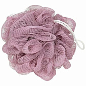 Мочалка-бант Банные штучки Гигант для душа, d-15 см, 80 г, soft, (жемчужный/пудровый) Мочалка-бант Банные штучки Гигант для душа, d-15 см, 80 г, soft, (жемчужный/пудровый)