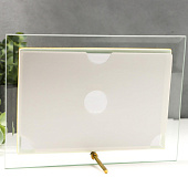 Фоторамка 10х15 GT 134/G стекло с золотом 7046296 Фоторамка 10х15 GT 134/G стекло с золотом 7046296