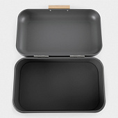 Хлебница, 30х17х18 см, графитовая, Local ANLAF-SW8507-1BH Хлебница, 30х17х18 см, графитовая, Local ANLAF-SW8507-1BH